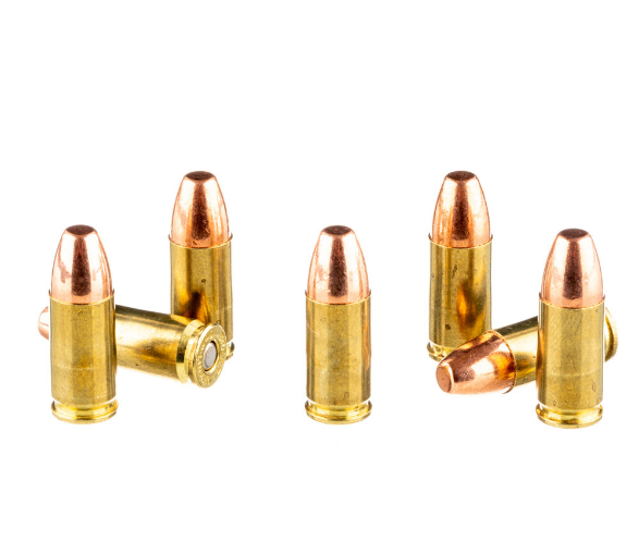 50 Rounds of 147gr TMJ 9mm Ammo by Speer