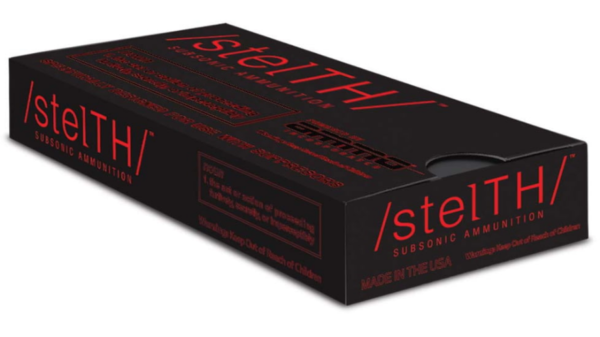 Ammo, Inc. StelTH .300 AAC Blackout 220 grain Expanding Subsonic Brass Cased Centerfire Rifle Ammunition 300B220EXPD-STL Caliber: .300 AAC Blackout, Number of Rounds: 20