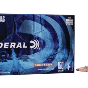Federal Premium Power-Shok .300 Winchester Magnum 150 grain Jacketed Soft Point Centerfire Rifle Ammunition 300WGS Caliber: .300 Winchester Magnum, Includes After Mail-in Rebate
